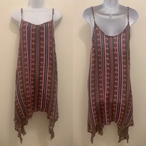 Altar’d State handkerchief hem patterned dress❤️❤️❤️❤️